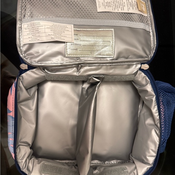 Pottery Barn Teen Pink and Blue Floral Backpack Set NWT - Picture 5 of 10